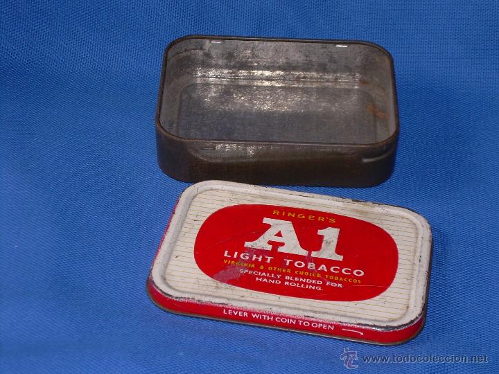 antigua lata de tabaco - ringer's a1 - light to