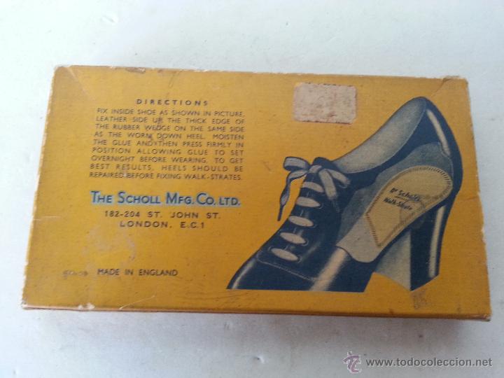 Cajas y cajitas met&aacute;licas: ANTIGUA CAJA DE PLANTILLAS DEL DR. SCHOLL