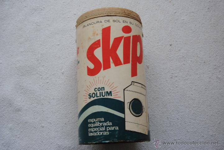 Cajas y cajitas met&aacute;licas: TAMBOR DE POLVOS SKIP VACIO - Foto 1