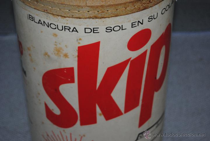Cajas y cajitas met&aacute;licas: TAMBOR DE POLVOS SKIP VACIO - Foto 2
