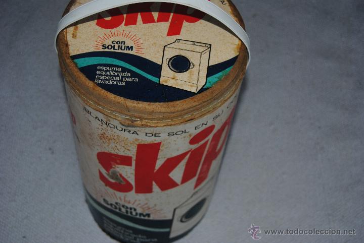 Cajas y cajitas met&aacute;licas: TAMBOR DE POLVOS SKIP VACIO - Foto 7