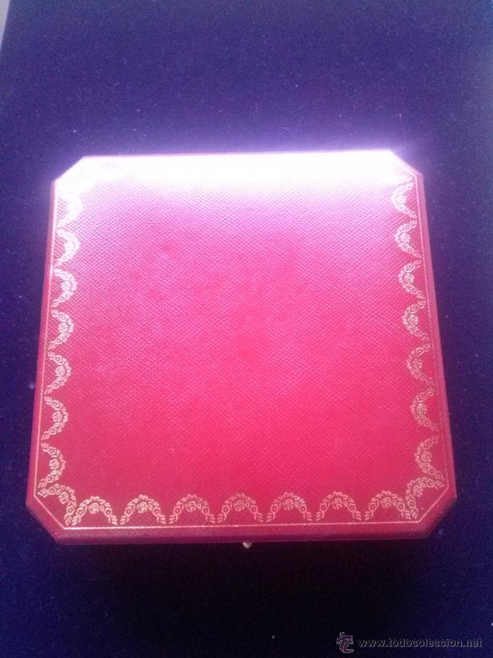 Cajas y cajitas met&aacute;licas: ANTIGUA CAJA PARA RELOJ CARTIER