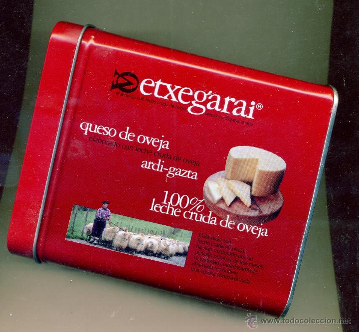 Bo&icirc;tes et petites bo&icirc;tes m&eacute;talliques: CAJA met&aacute;lica 12 x 14 x 8 - queso etxegarai -plo