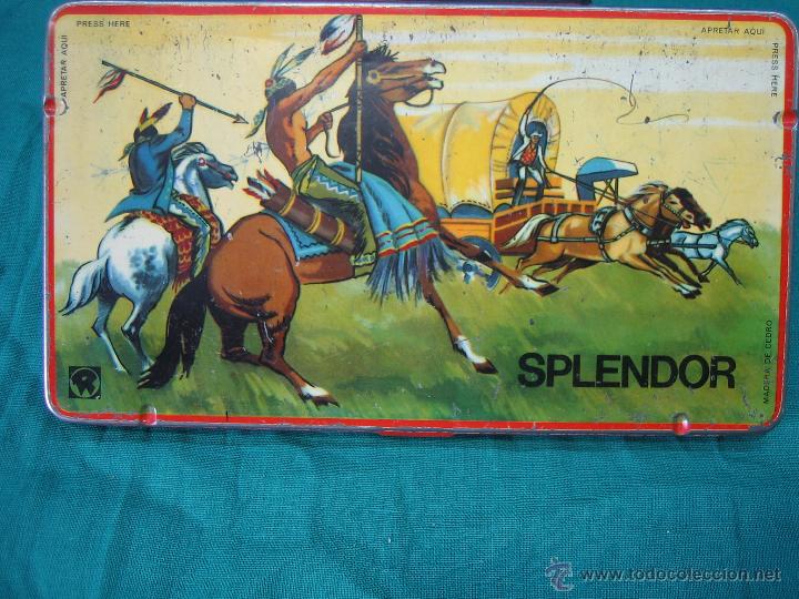 Cajas y cajitas met&aacute;licas: Caja de l&aacute;pices de colegio Splendor - Foto 1