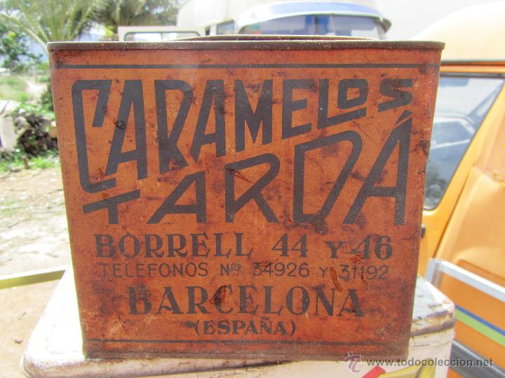 Boxes and metal boxes: LATA DE CARAMELOS TARDA ,BARCELONA