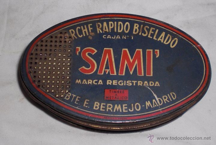 Cajas y cajitas met&aacute;licas: Caja de parches sami completa - Foto 1
