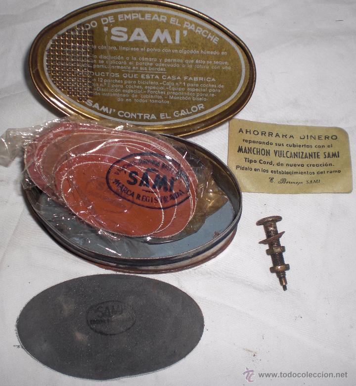Cajas y cajitas met&aacute;licas: Caja de parches sami completa - Foto 2