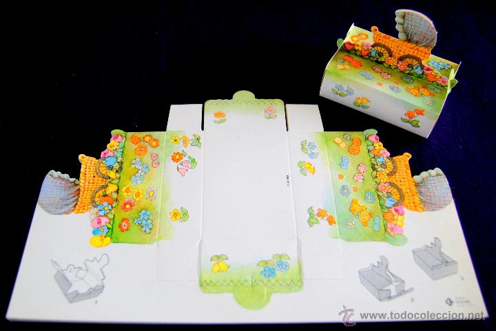 Cajas y cajitas met&aacute;licas: 10 ANTIGUAS LAMINAS DE CAJITAS DE CARTON TROQUELADAS. CAJA RECORDATORIO. NACIMIENTO,BAUTIZO,INFANTIL