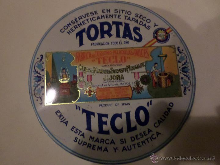 Caixas e caixinhas met&aacute;licas: CAJA METALICA TORTAS TECLO