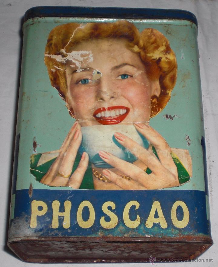 Blechdosen und Kisten: Caja de chapa phoscao