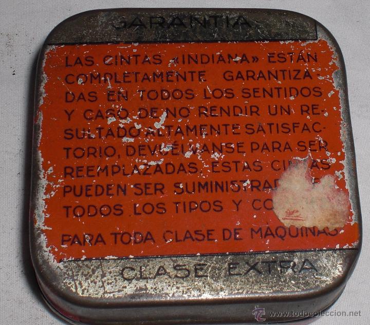 Cajas y cajitas met&aacute;licas: Caja de chapa cintas indiana - Foto 2