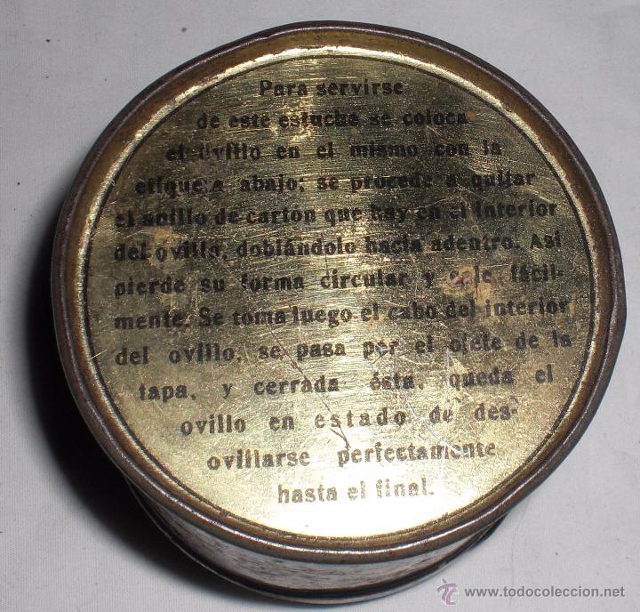 Cajas y cajitas met&aacute;licas: Caja de chapa para ovillos - Foto 2