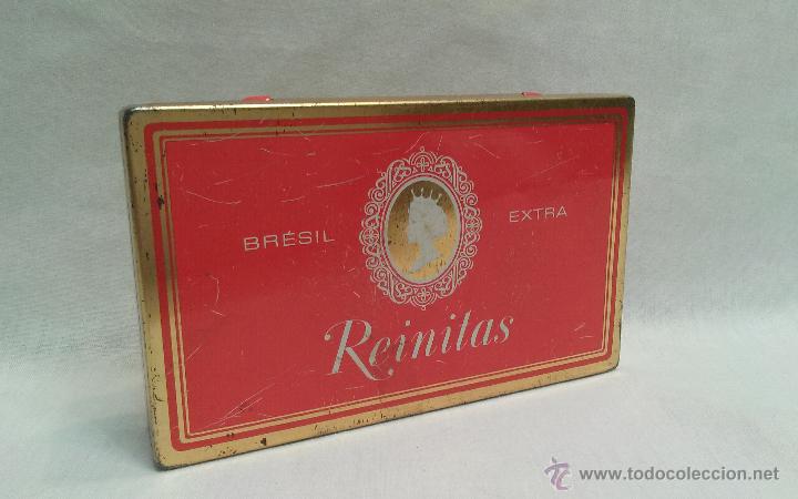 Bo&icirc;tes et petites bo&icirc;tes m&eacute;talliques: CAJA DE METAL REINITAS BRESIL EXTRA