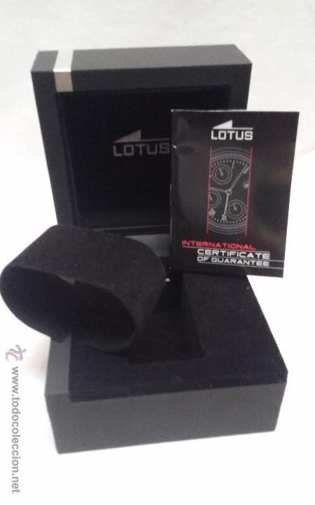 Bo&icirc;tes et petites bo&icirc;tes m&eacute;talliques: CAJA VACIA PARA RELOJ MARCA LOTUS