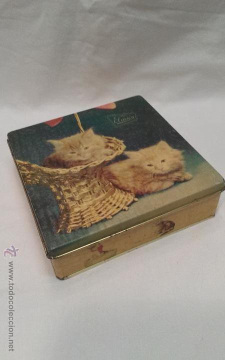 Bo&icirc;tes et petites bo&icirc;tes m&eacute;talliques: CAJA DECORATIVA METALICA VACIA PASTILLAS DE CAFE Y LECHE Y TOFFEES - EL AVION