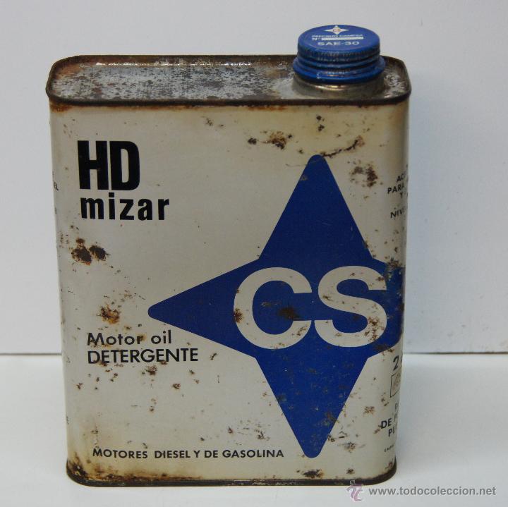 Cajas y cajitas met&aacute;licas: LATA ACEITE CS  ( HD MIZAR ) - Foto 1