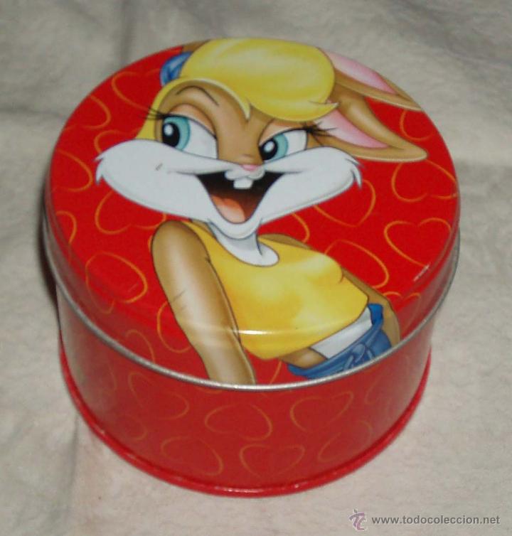 Caixas e caixinhas met&aacute;licas: caja metalica redonda Disney  looney tunes