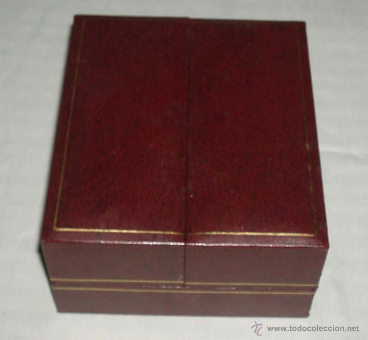 Cajas y cajitas met&aacute;licas: caja para reloj tambien  joyero apertura acordeon