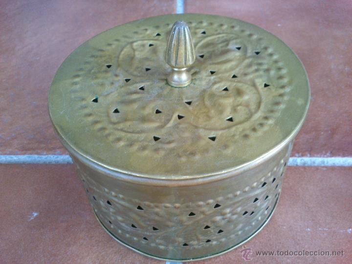 Cajas y cajitas met&aacute;licas: CAJA EN BRONCE LATON TRABAJADO - Foto 1
