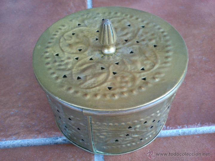 Cajas y cajitas met&aacute;licas: CAJA EN BRONCE LATON TRABAJADO - Foto 4