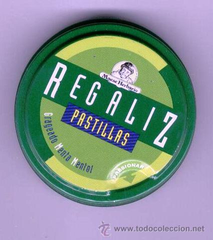 Casse e cassette metalliche: CAJITA PASTILLAS REGALIZ *MAESE HERBARIO*