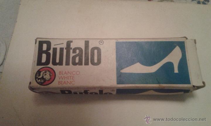 Blechdosen und Kisten: CAJA DE CREMA B&Uacute;FALO PARA CALZADO (BLANCO)