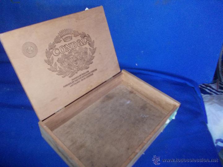 Cajas y cajitas met&aacute;licas: caja de puros condal - Foto 2