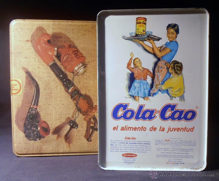 Cajas y cajitas met&aacute;licas: LATA DE COLA CAO ANTIGUA - Foto 1