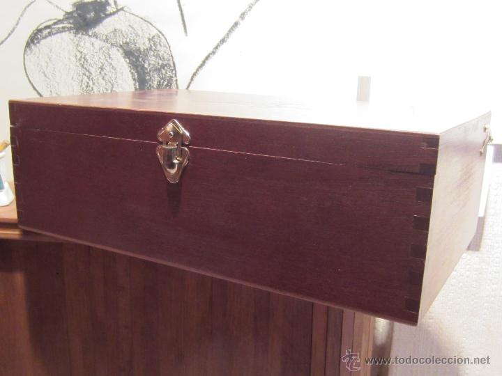 Cajas y cajitas met&aacute;licas: caja de madera - Foto 2