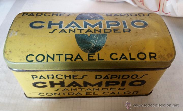 Cajas y cajitas met&aacute;licas: Lata de parches rapidos Champio, Santander - Foto 1