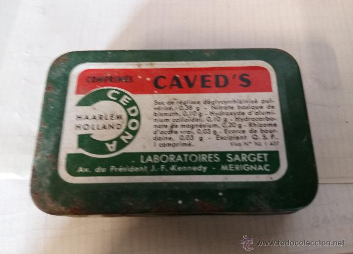 Cajas y cajitas met&aacute;licas: Cajita Comprim&eacute;s Caveds - Foto 1