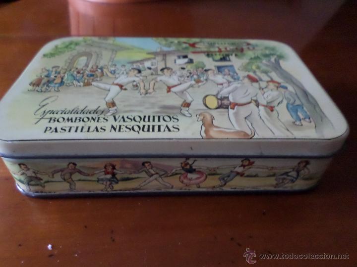 Caixas e caixinhas met&aacute;licas: CAJA METALICA CONFITURAS GOYA VITORIA