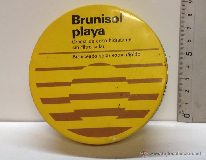Cajas y cajitas met&aacute;licas: BRUNISOL PLAYA CREMA BRONCEADO (E) - Foto 1