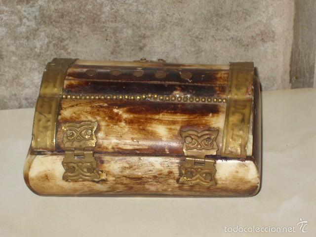 Cajas y cajitas met&aacute;licas: CAJA DE HUESO. - Foto 3