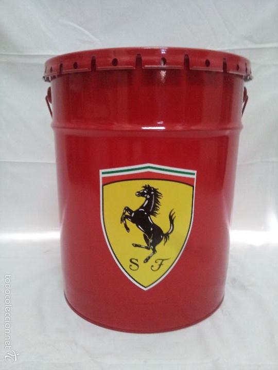 Cajas y cajitas met&aacute;licas: LATA METALICA DECORATIVA FERRARI