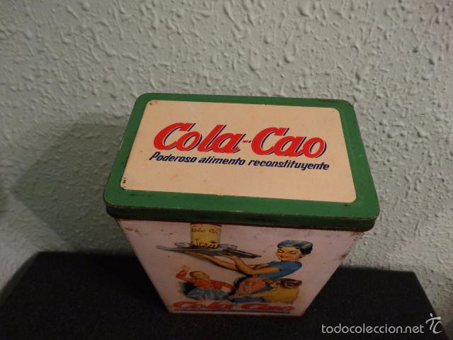 Cajas y cajitas met&aacute;licas: Caja Cola Cao edici&oacute;n semola - Foto 2