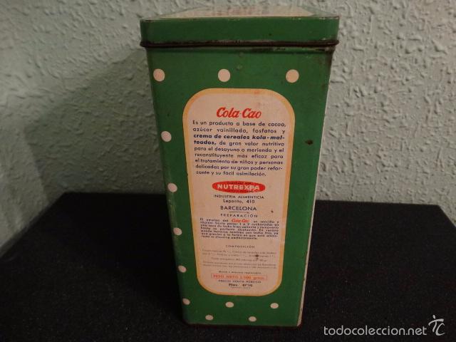 Cajas y cajitas met&aacute;licas: Caja Cola Cao edici&oacute;n semola - Foto 4