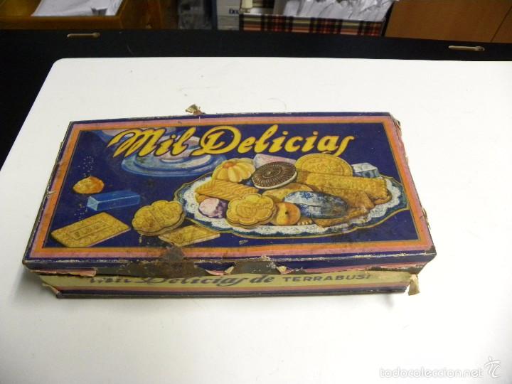 Caixas e caixinhas met&aacute;licas: CAJA MIL DELICIAS DE TERRABUSI INDUSTRIAS ARGENTINA