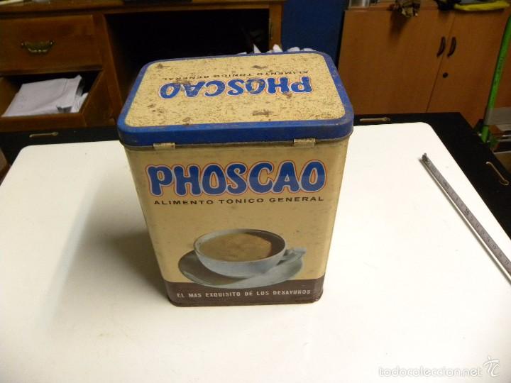 Caixas e caixinhas met&aacute;licas: LATA PHOSCAO CAFE