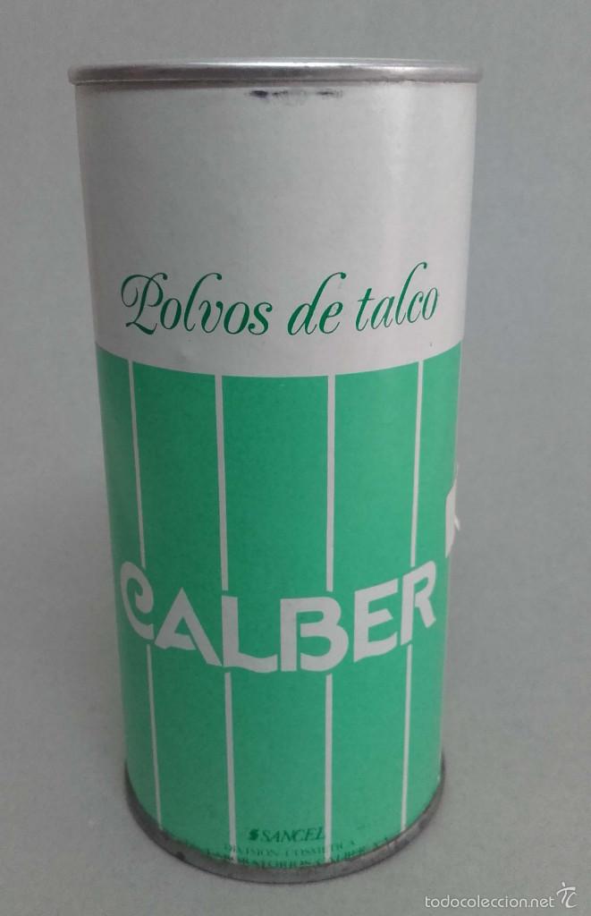 Cajas y cajitas met&aacute;licas: BOTE DE POLVOS TALCO CALBER DE 100GR CONTIENE PRODUCTO