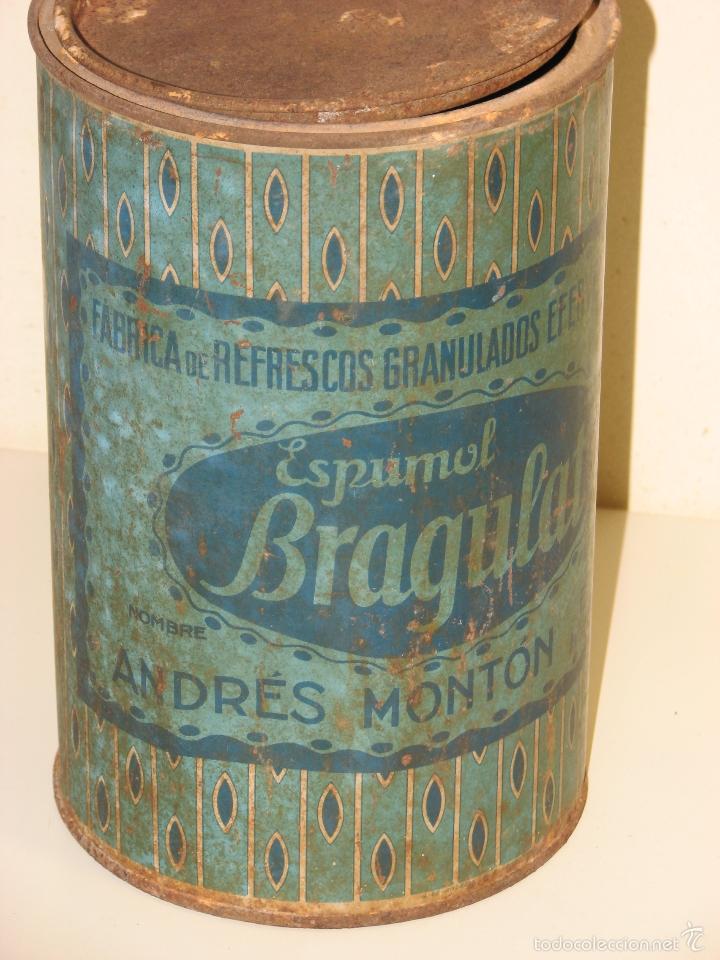 Cajas y cajitas met&aacute;licas: ANTIGUO BOTE DE ESPUMOL - Foto 1