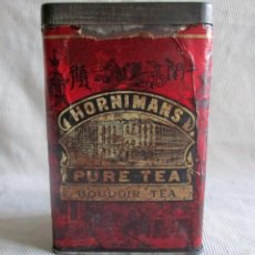 Cajas y cajitas metálicas: HORNIMANS , PURE TEA, BOUDOIR TEA. Lote 56554979