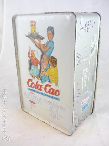 Cajas y cajitas met&aacute;licas: Caja Cola Cao Original - Foto 1