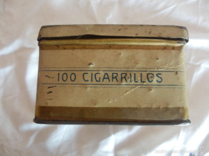 Cajas y cajitas met&aacute;licas: LATA DE CIGARRILLOS - Foto 4