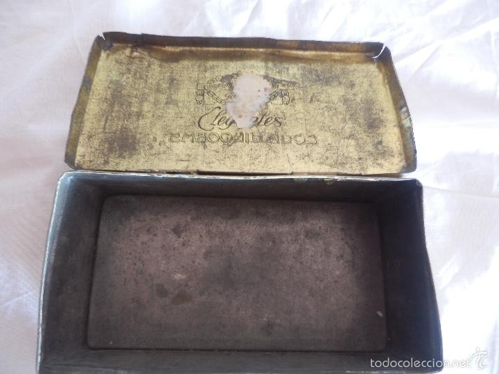 Cajas y cajitas met&aacute;licas: LATA DE CIGARRILLOS - Foto 5
