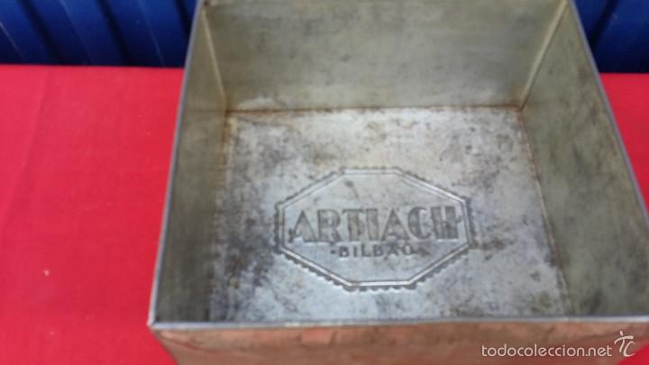 Cajas y cajitas met&aacute;licas: caja de galleta - Foto 2