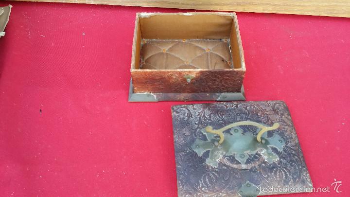 Cajas y cajitas met&aacute;licas: caja antigua - Foto 2