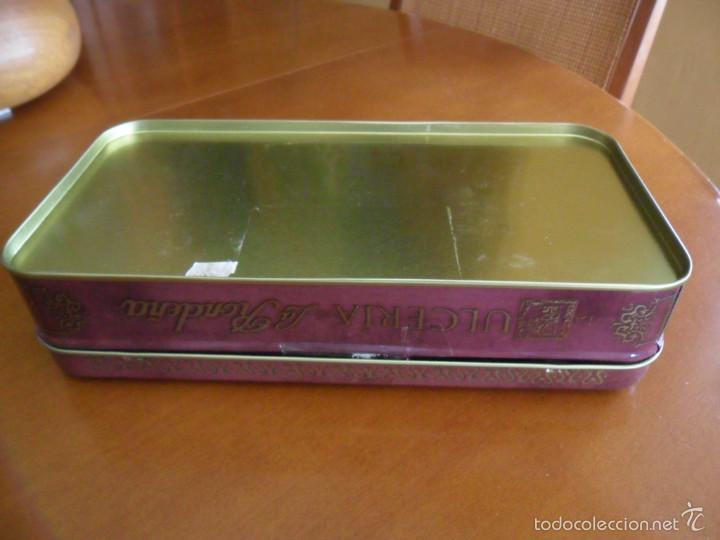 Cajas y cajitas met&aacute;licas: CAJA DE CHAPA DE DULCES LA RONDE&Ntilde;A - Foto 5