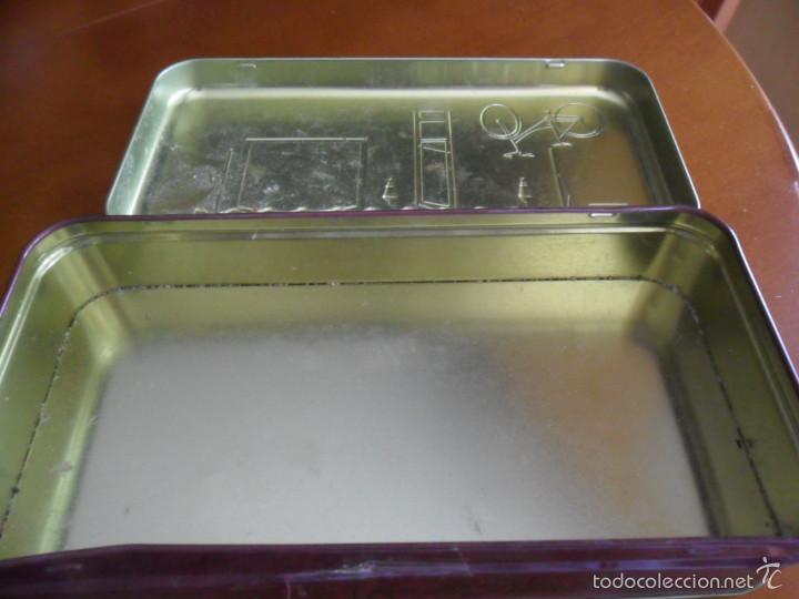 Cajas y cajitas met&aacute;licas: CAJA DE CHAPA DE DULCES LA RONDE&Ntilde;A - Foto 6