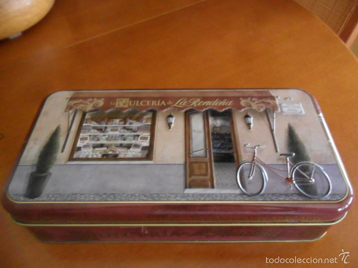Cajas y cajitas met&aacute;licas: CAJA DE CHAPA DE DULCES LA RONDE&Ntilde;A - Foto 7